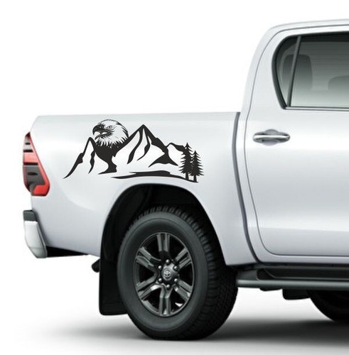 Aufkleber set auto offroad 4x4 - set,