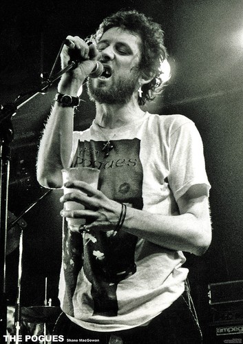 Pogues poster shane macgowan - pogues,