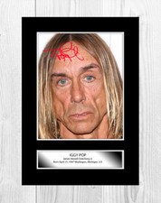 Iggy Pop (3) A4 reproduction