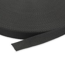 Gurtband tragegurt Kräftige Taschenband 15-60mm/50m schwarz polypropylen