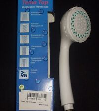 Bad Brausekopf, Handbrause Duschkopf EASY CLEAN weiss weiß 5-fach 