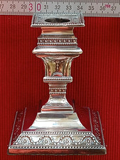 ENGLISCHER Kerzenleuchter  Silber 925 Sheffield von 1898