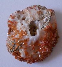 Schöne Stufe Vanadinit Afrika  Natur  (X849) Schau Mal  !?