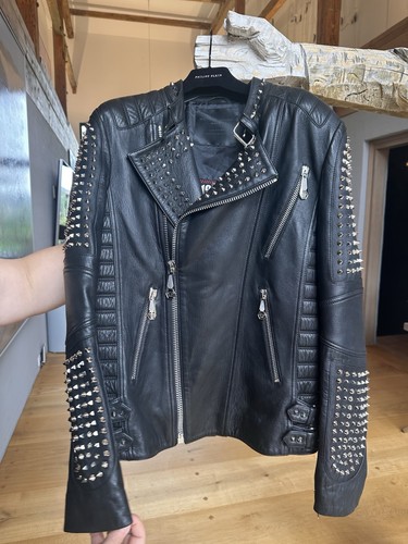 Lederjacke philipp plein l - philipp,
