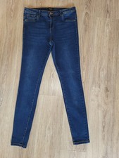Vero Moda Tanya Jeans Hose Skinny Mid Waist Gr.L/34 Dark Blue NEU NP34,99€