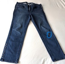  Raffinierte Damenjeans in gutem Zustand von Mia Moda in Gr. 44 mit Strechbund