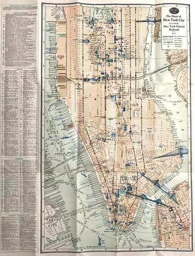 Stadt new york karte - york,