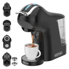 Kaffeemaschine Kapselmaschine Padmaschine 5in1 5 Adapter Pulverkaffee Warm/Kalt