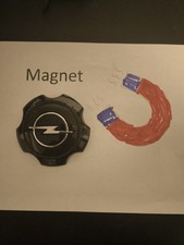 Opel Magnet Schwarz