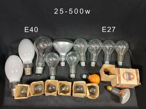 Konvolut 80er 500w e27 e40 - e27,