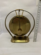 1 Tischgong Messing 50er 60er