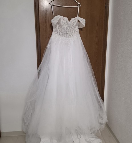 Neues brautkleid weiß tüll - neues,