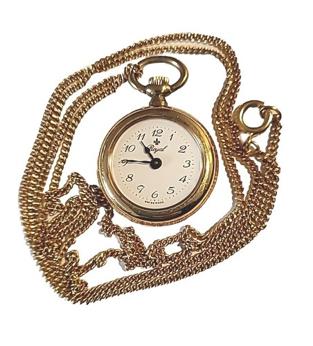 Damen kettenuhr royal swiss - damen,