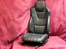 Sitz vorn Rechts Beifahrersitz Mercedes R172 SLK Leder Schwarz Belüftet Beheizt
