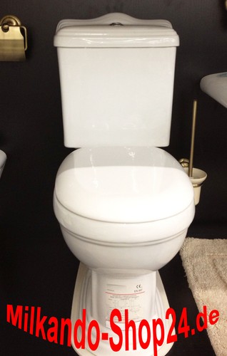 Nostalgie retro toilette - retro, wc