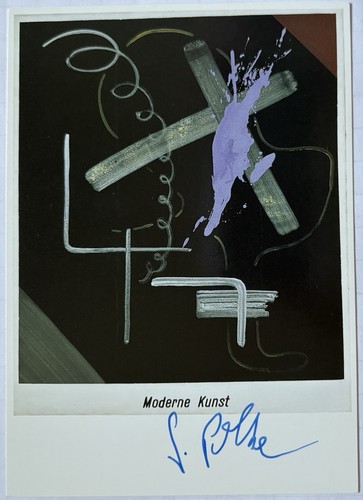 Sigmar polke signiert - sigmar, kunst