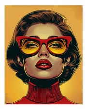 Vintage Pop-Art Frauen