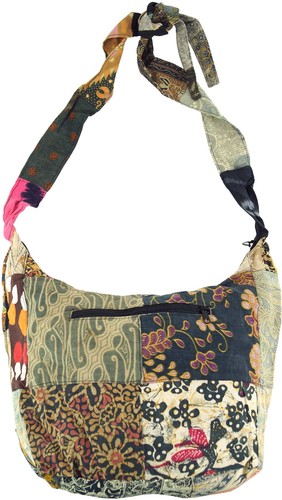 Patchwork batik beutel - patchwork, sadhu