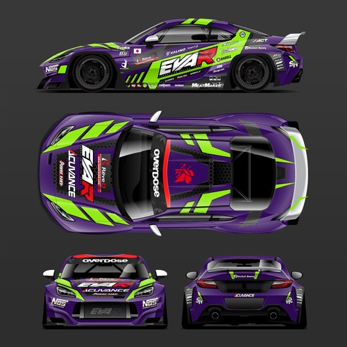 Car livery 2026 eva r - rc,