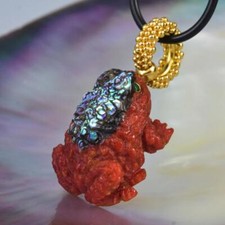 Toad Frosch Hängelampe Rot