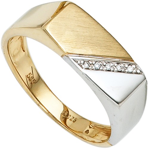 Herren goldring 585 - herren,