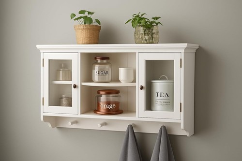 Wandgarderobe weiß moderne - wandgarderobe, weiß–moderne