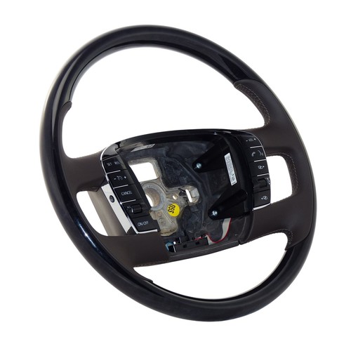 Lenkrad holz leder - lenkrad,