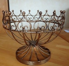 Deko Figur Schale Metall Kupfer