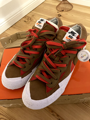 Nike blazer low sacai british - sacai,