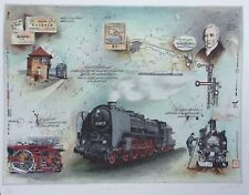 Dieter Portugall, Eisenbahn