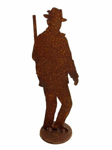 Dekofigur jäger mit - jäger,
