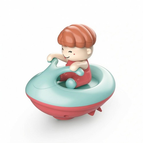 Spielzeugboot mit figur - spielzeugboot,