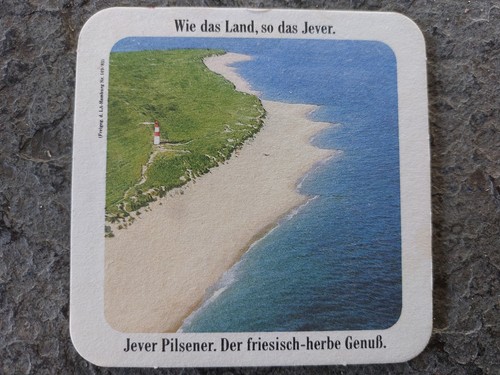 Bierdeckel jever pilsener - jever,