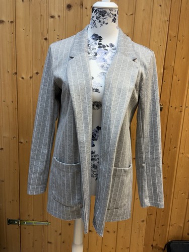 Blazer nadelstreifen grau - blazer,