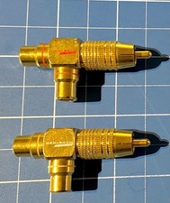 Oehlbach Y-Adapter-Stecker Cinch RCA 1x male 2x female 1 Paar