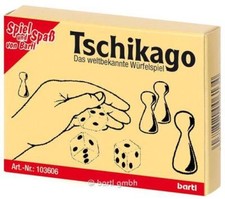 Mini - Spiel "Tschikago" Knobelspiel Geduldsspiel Bartl 