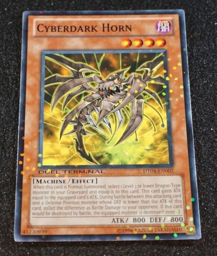 Yugioh cyberfinsternis horn - yugioh,
