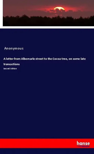 Anonymous letter from - a,