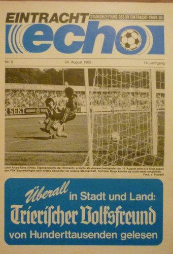 Stadionheft eintracht trier - stadionheft,