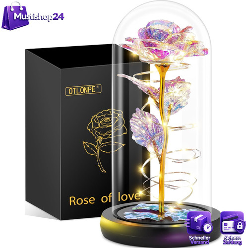 Ewige rose personalisiert - rose,