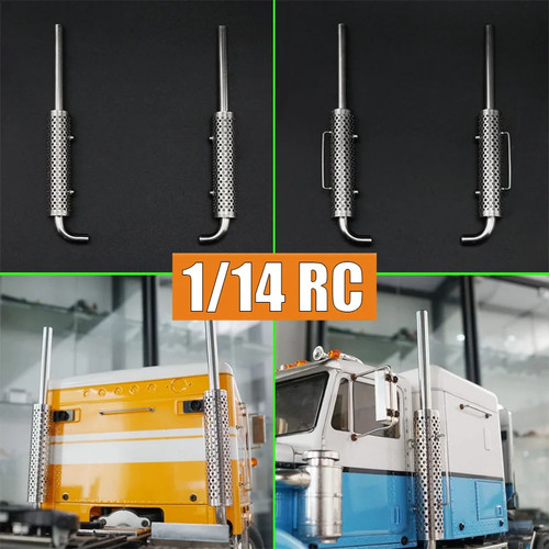 Metall abgaskamin für 14 - für, 1/14