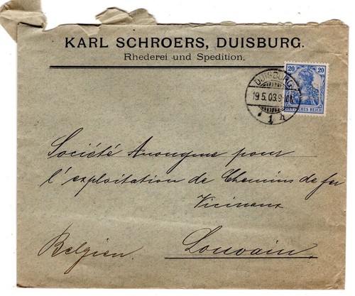 Germania 1903 firmenlochung - dr-germania,