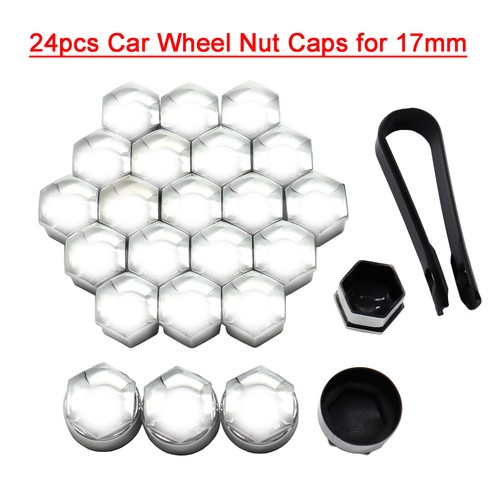 24x 17mm chrom kappen für - 24x,