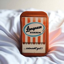 Langnese Eiskrem #02 Retro Werbung | Kühlschrankmagnet | NEU