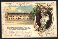 Lithographie Weimar, Goethe´s