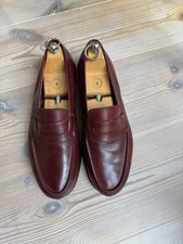J.M. Weston 180 Penny Loafer Bordeaux Calf UK 8,5 E