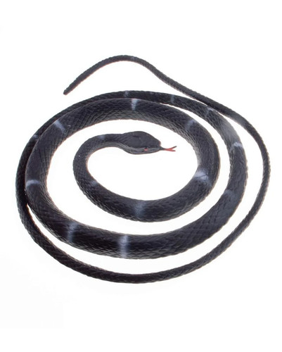 Schwarze gummischlange cm - gummischlange, 80