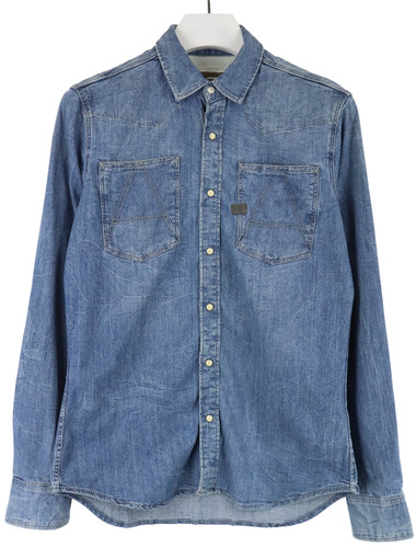 Star crotch work shirt - work,