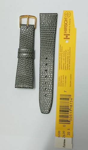 Hirsch echtleder uhrenarmband - echtleder,