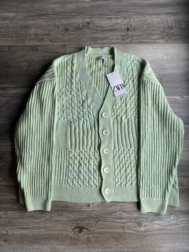 Zara strickjacke mit - strickjacke,